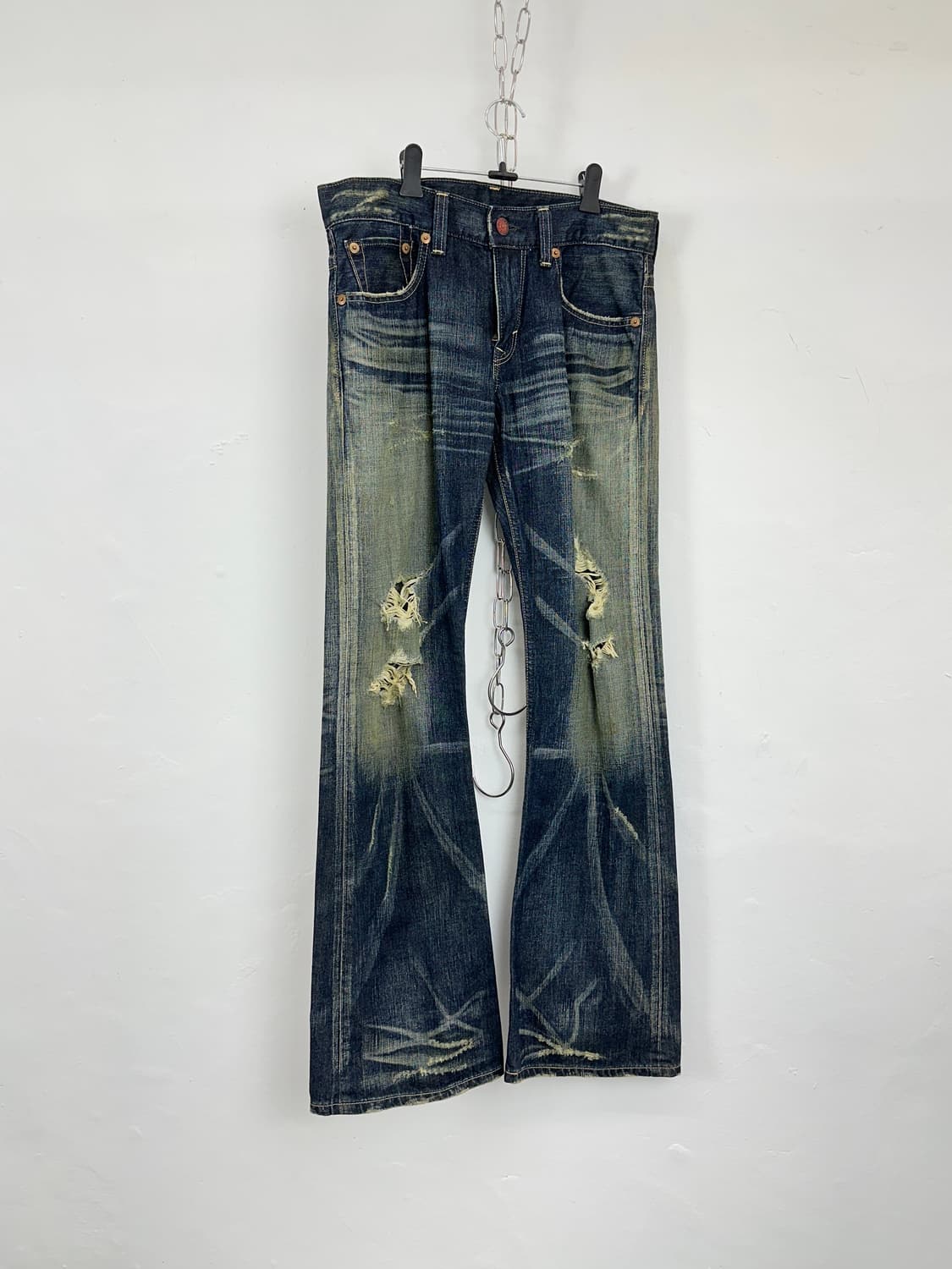 Edwin Blue Trip 503 Red Point Destroyed  상품이미지1