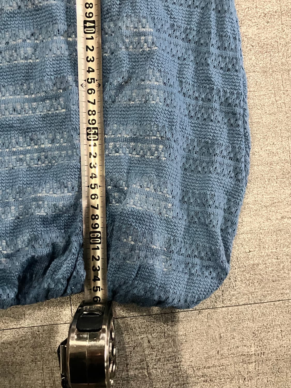 일본빈티지 Yaniel 하구미모리걸 할메카지 레이어드 도트니트스웨터 상품이미지3