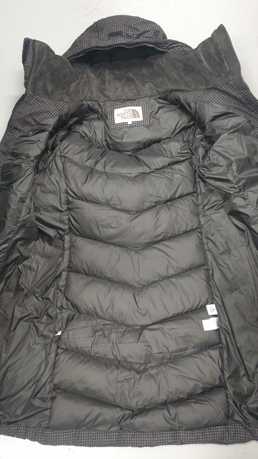 노스페이스  여성  구스롱패딩 100(XL) 하운드투스 상품이미지3