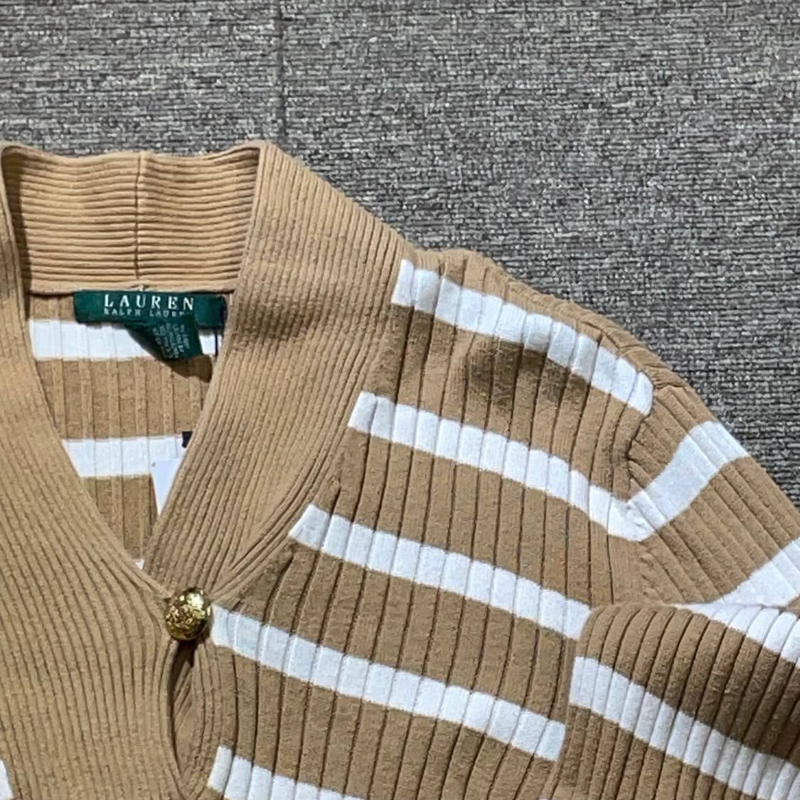 (M) LAUREN 로렌 랄프 로렌 숄카라 니트  상품이미지4