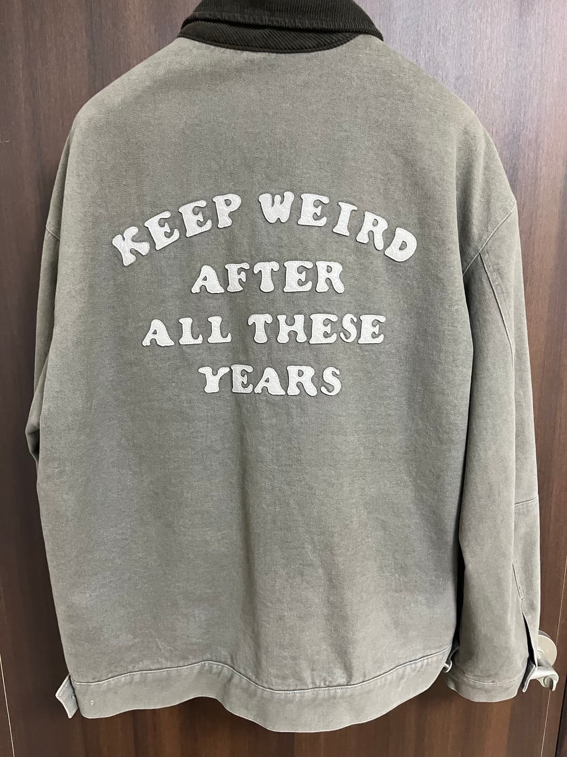 1011갤러리 Gallery work jacket-washed khaki 상품이미지2