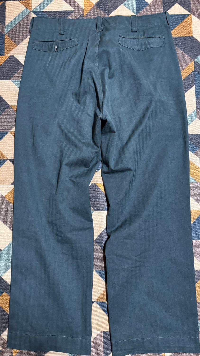 엣라코 가스맨 헤링본 트라우저 36사이즈 판매합니다 상품이미지2