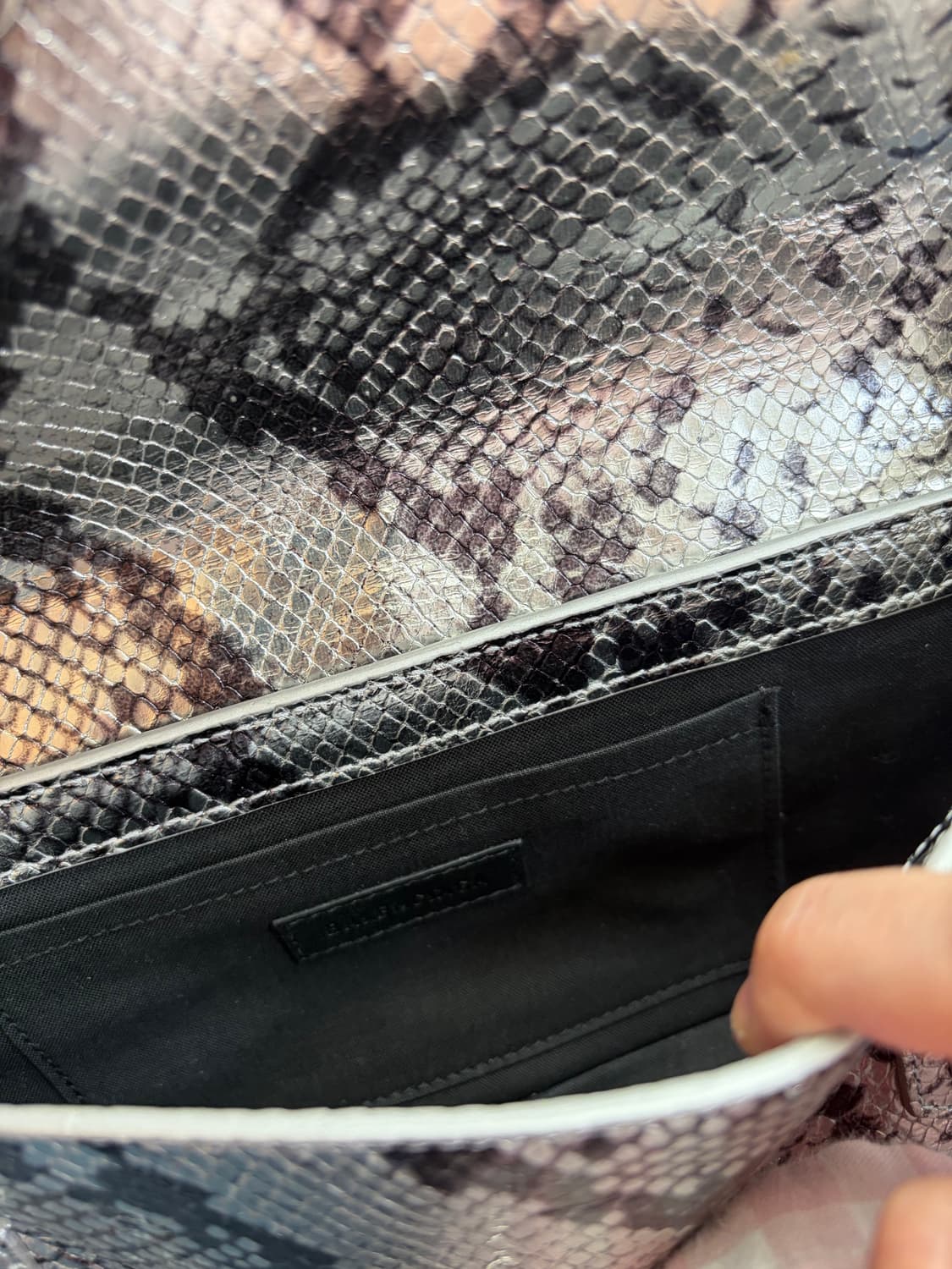 발렌시아가 르카골 슬링백 S 스몰 실버 상품이미지4