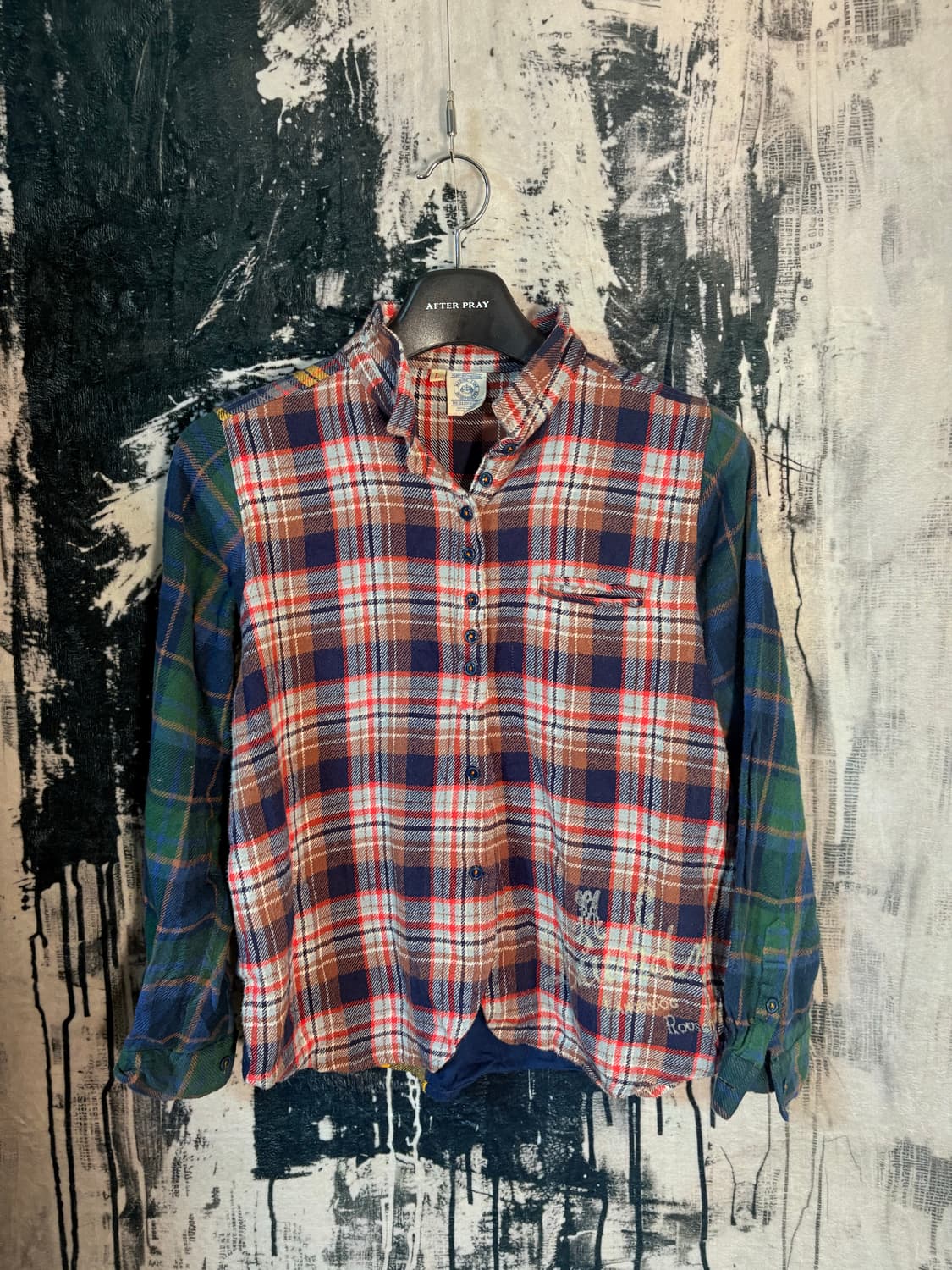 Marine Lime workwear shirt.  상품이미지1