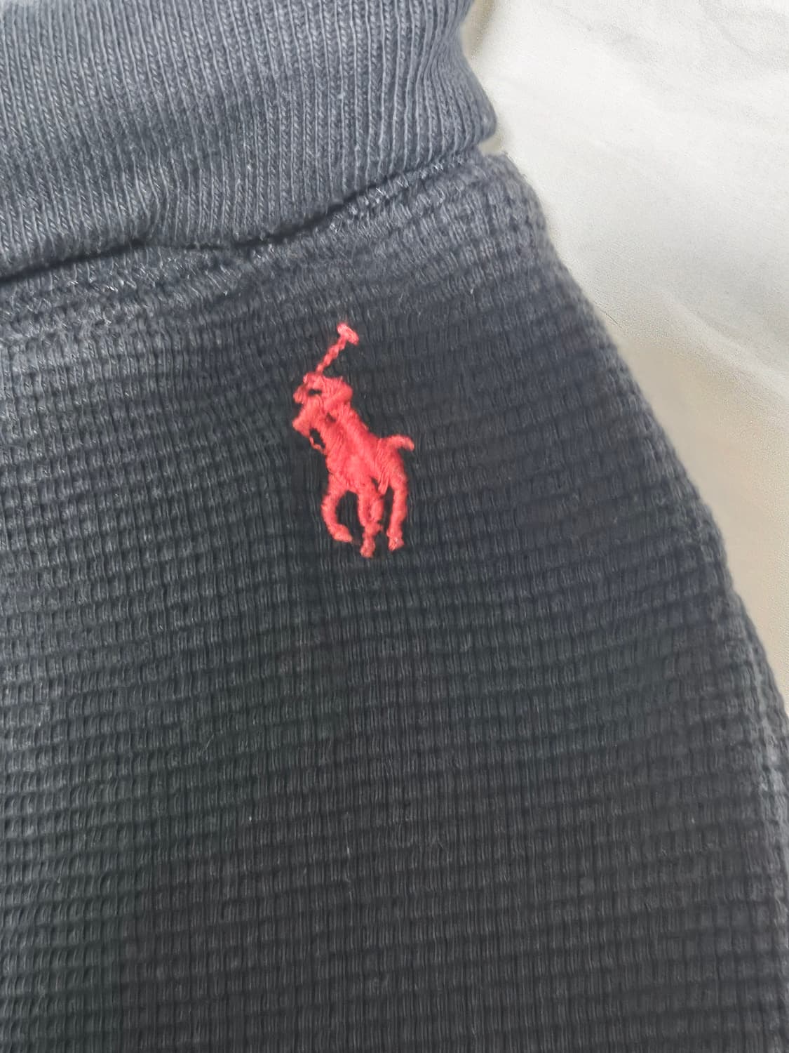 폴로랄프로렌 와플 스웻 하프 팬츠 반바지 M 상품이미지2