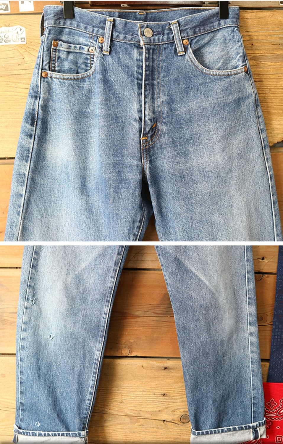 
일본판 90S LVC LEVIS 리바이스 502XX 빅E 빈티지 셀비지 상품이미지3