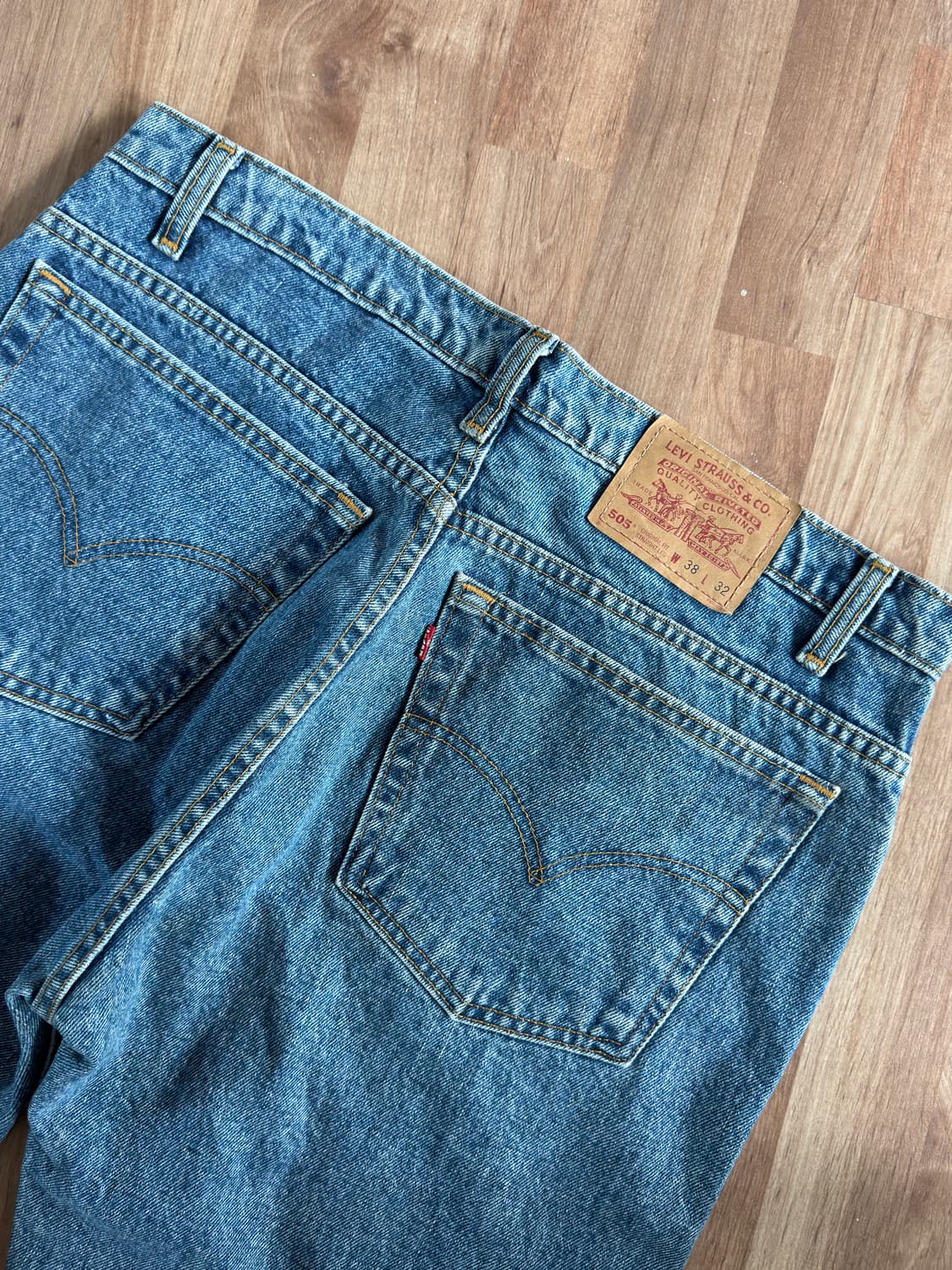 90s levis 505 리바이스 빈티지 35인치 011 상품이미지5