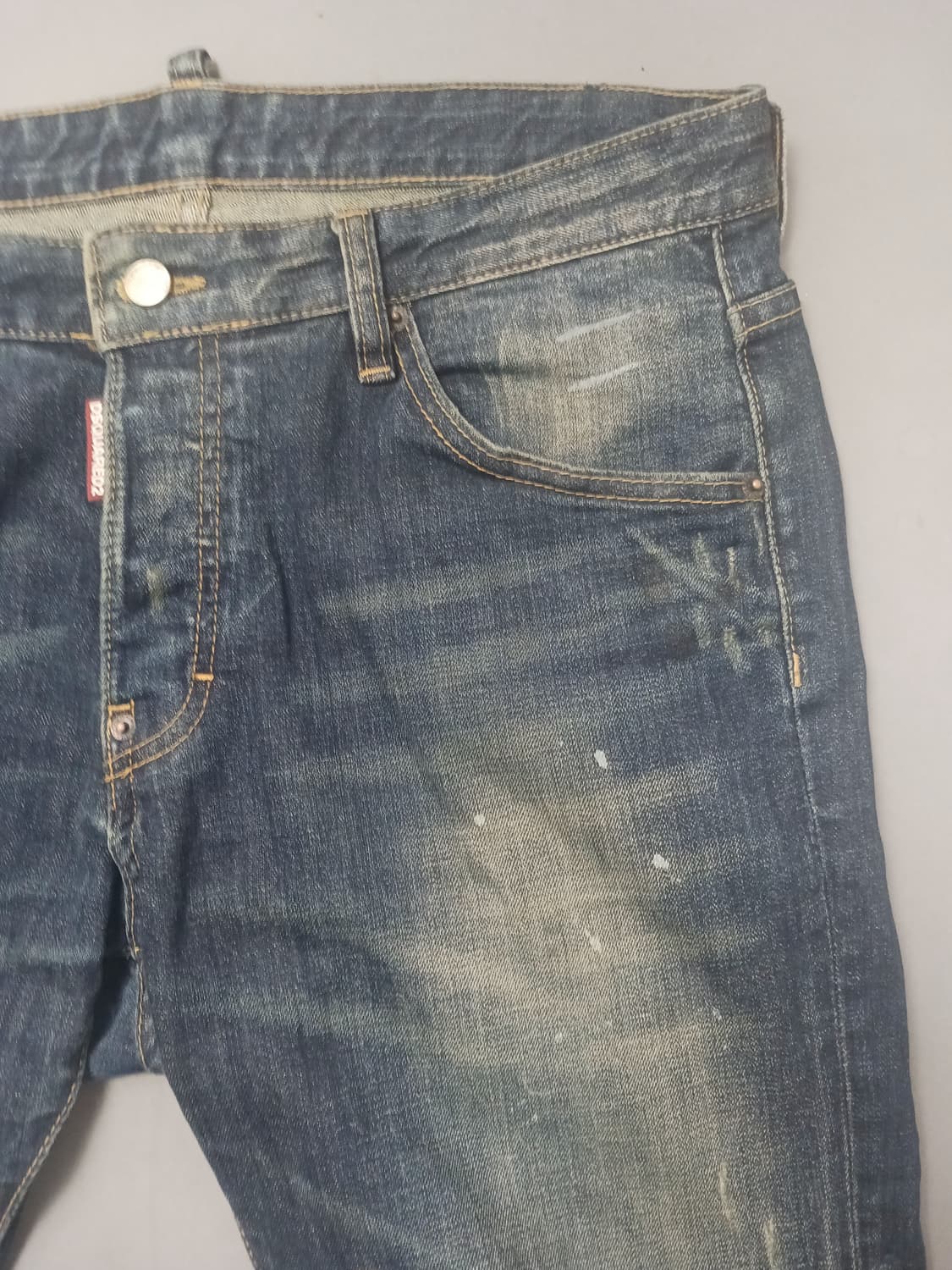 [36] 디스퀘어드2 녹워싱 쿨가이진 청바지 상품이미지4