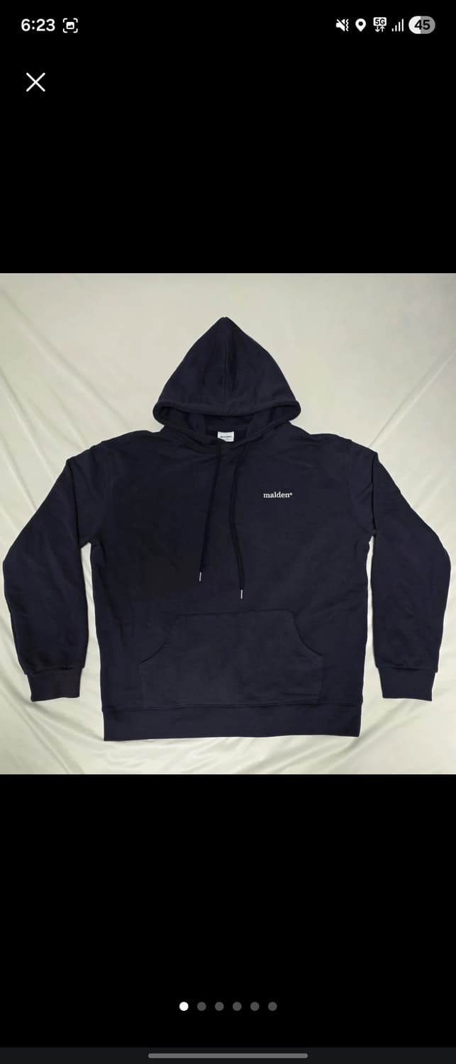 XL후드티 2벌 - 커버낫 가단 62cm / 몰든  가단 69 뒷면 탈색 상품이미지4