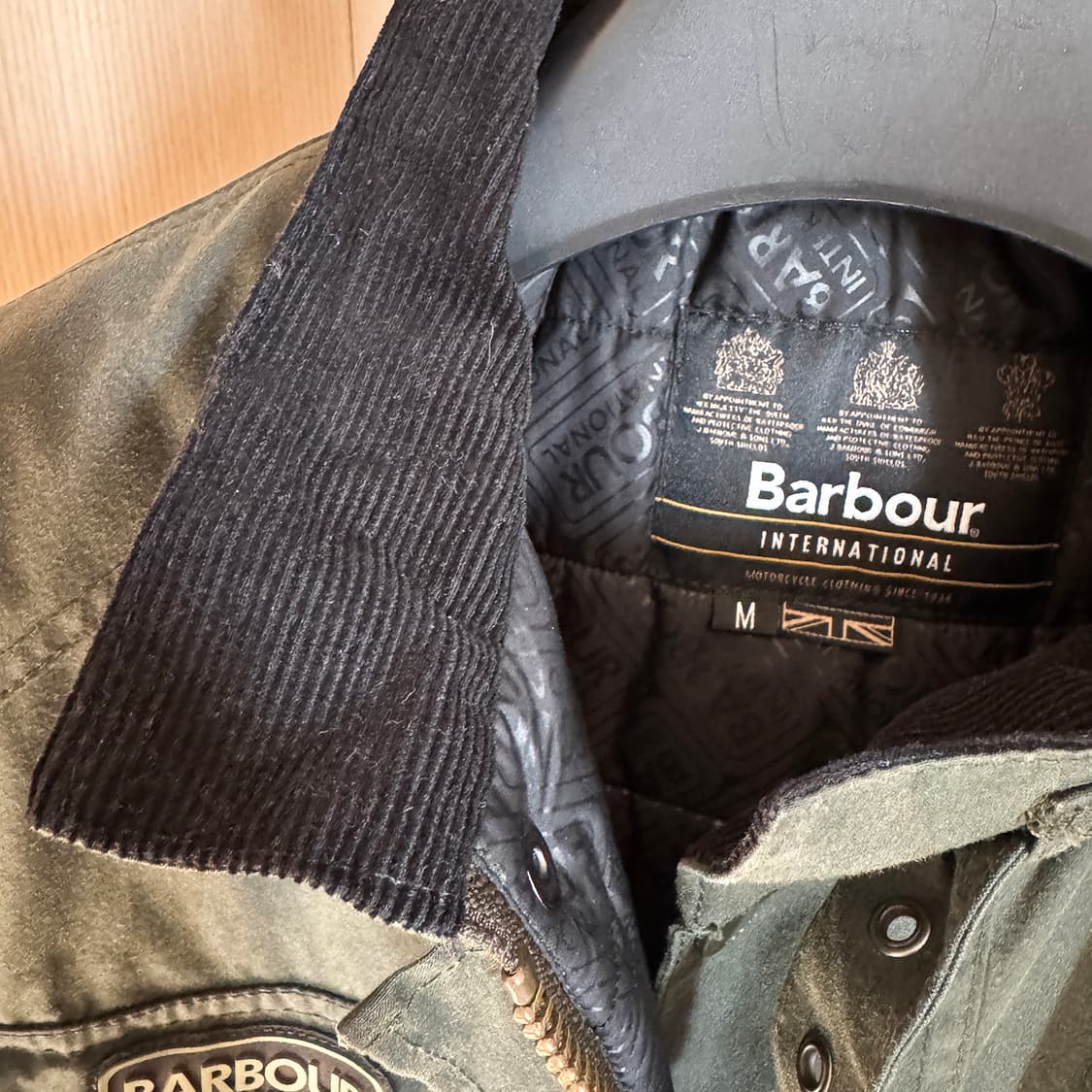 [M] 바버 인터내셔날 블랙웰 왁스 자켓 - 세이지 / MWX0928SG 상품이미지8