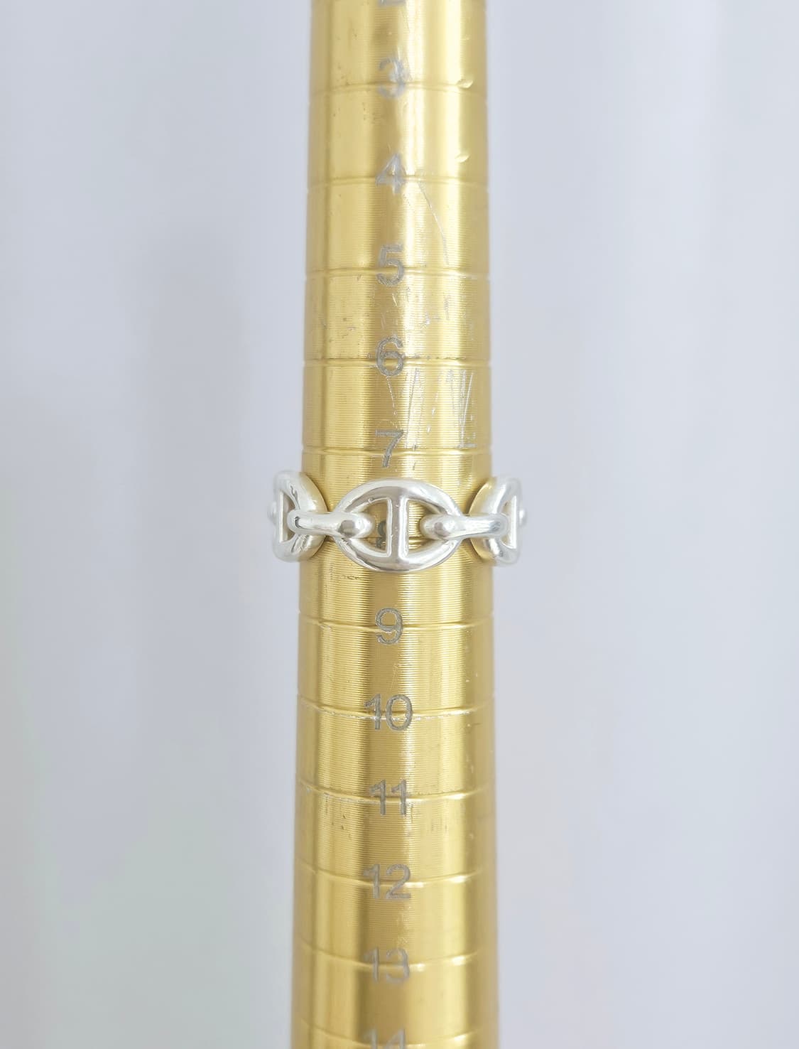 [상태최상] 에르메스 샹달 실버 반지 [정품/48호] 상품이미지6