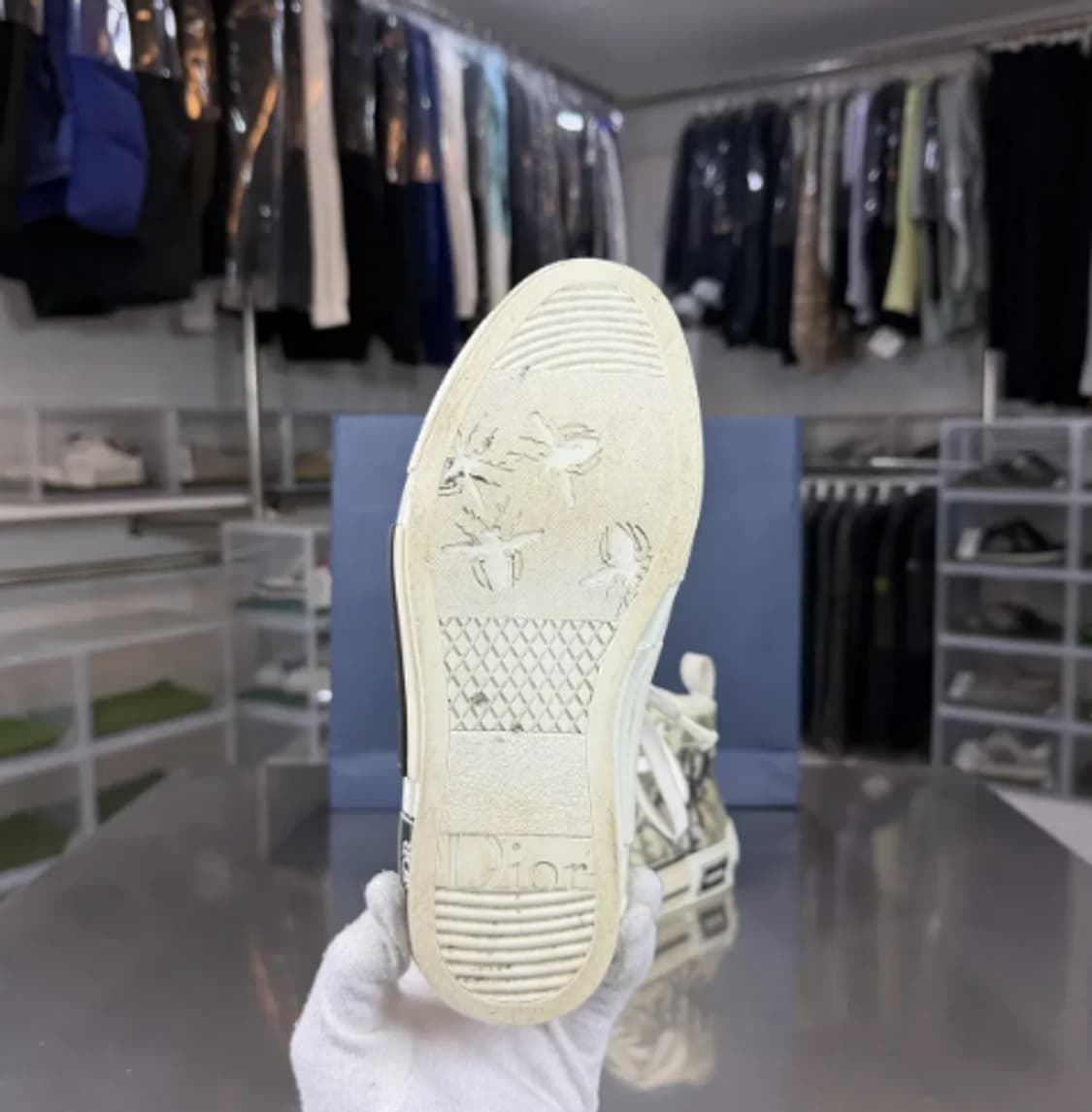 DIOR 오블리크 B23 하이탑 스니커즈 36 상품이미지4