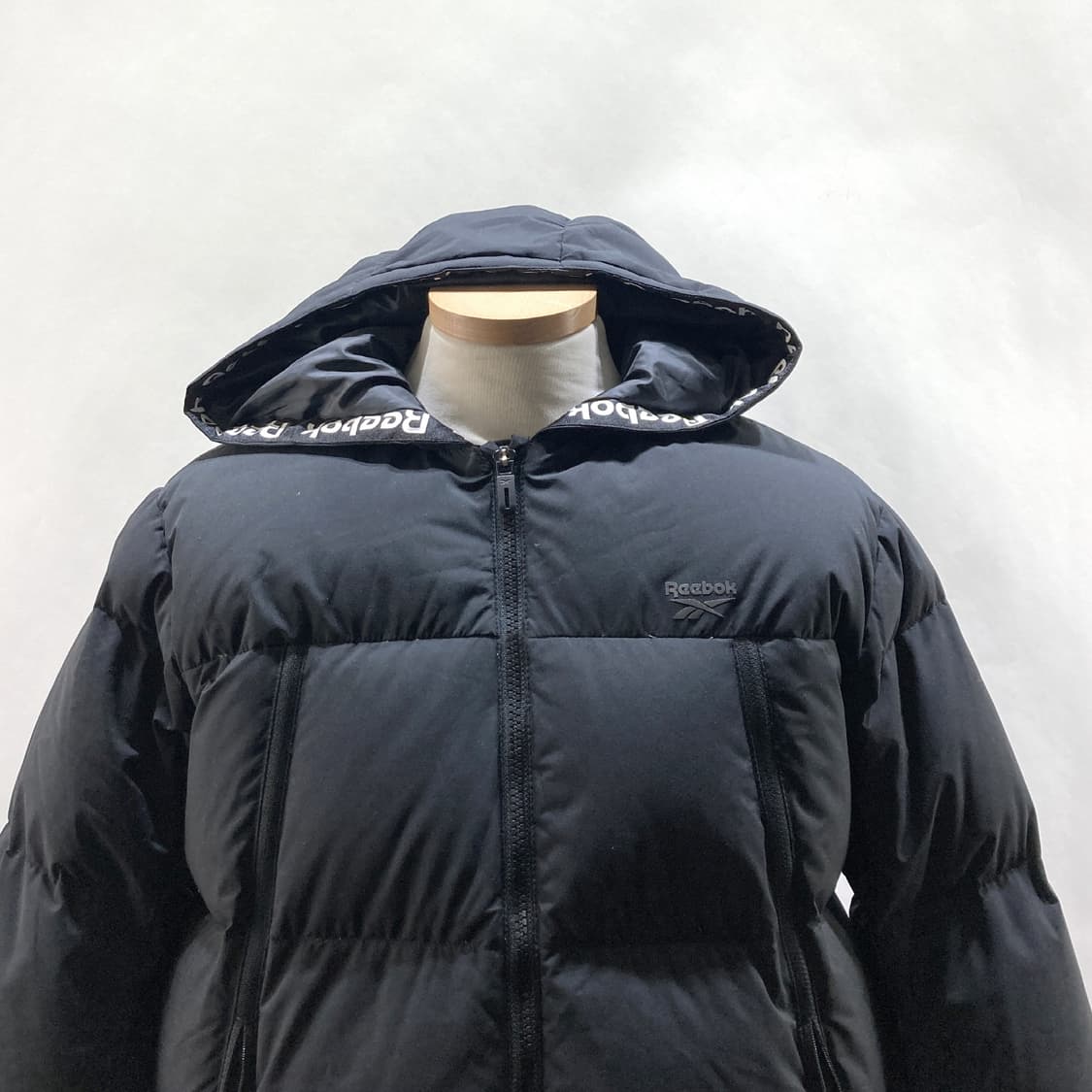 리복 여성오리털패딩자켓 블랙 55-66 상품이미지2