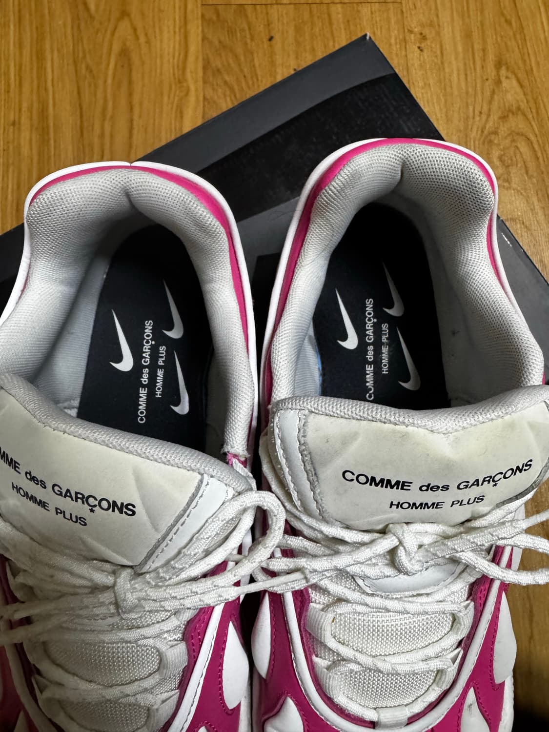 나이키 꼼데가르송 플러스 센스 96 핑크화이트 상품이미지2