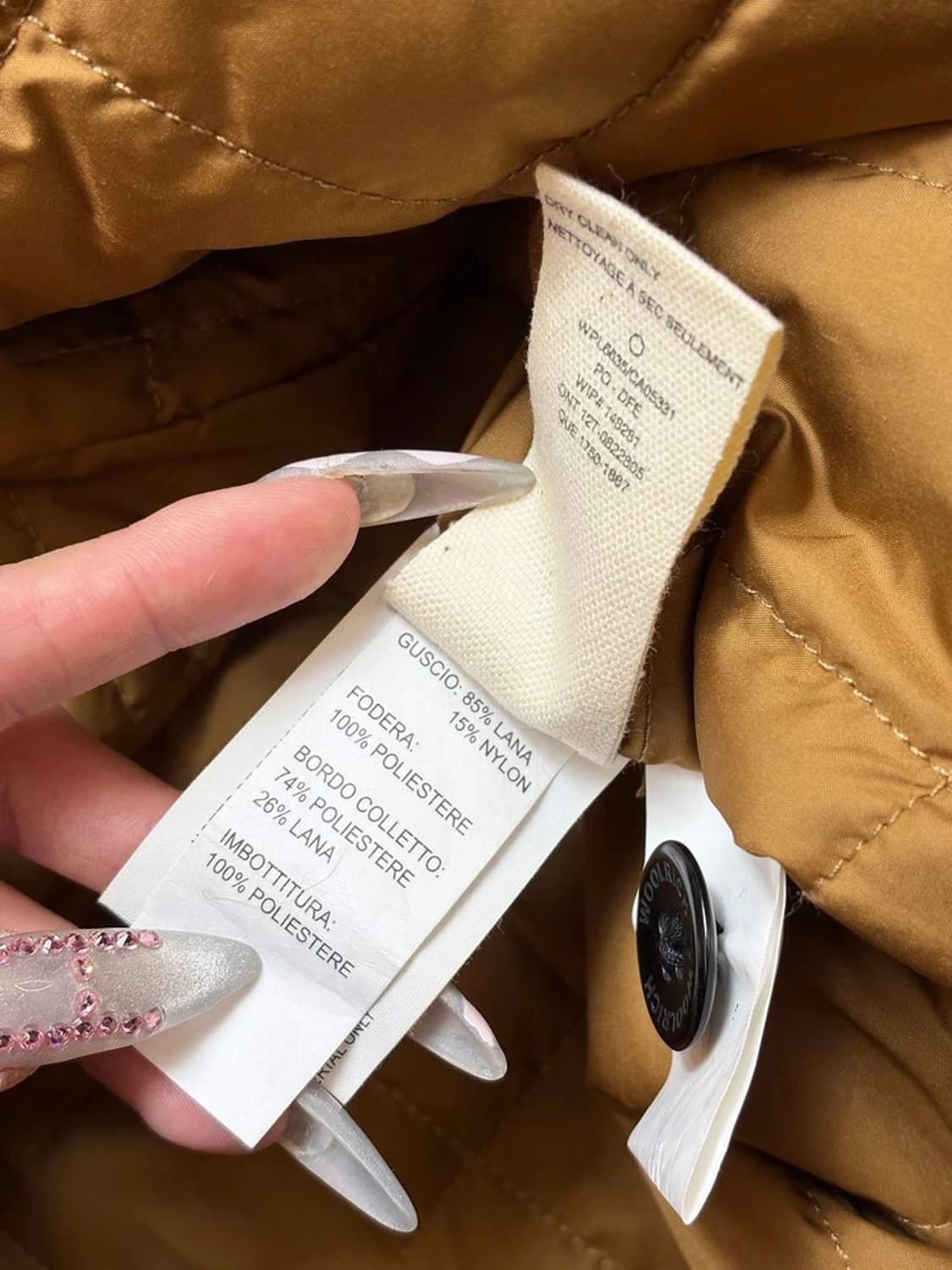 아베크롬비 x 울리치 00's 타탄 체크 코트 PN6536 상품이미지10