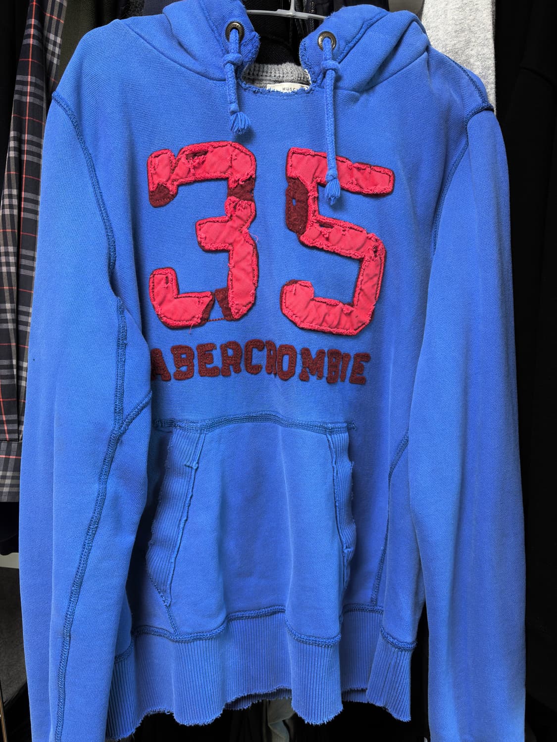아베크롬비 파랑 후드 상품이미지1