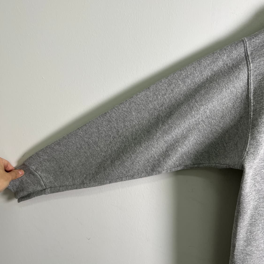 할리데이비슨 로고 프린팅 그레이 후드티 상품이미지8