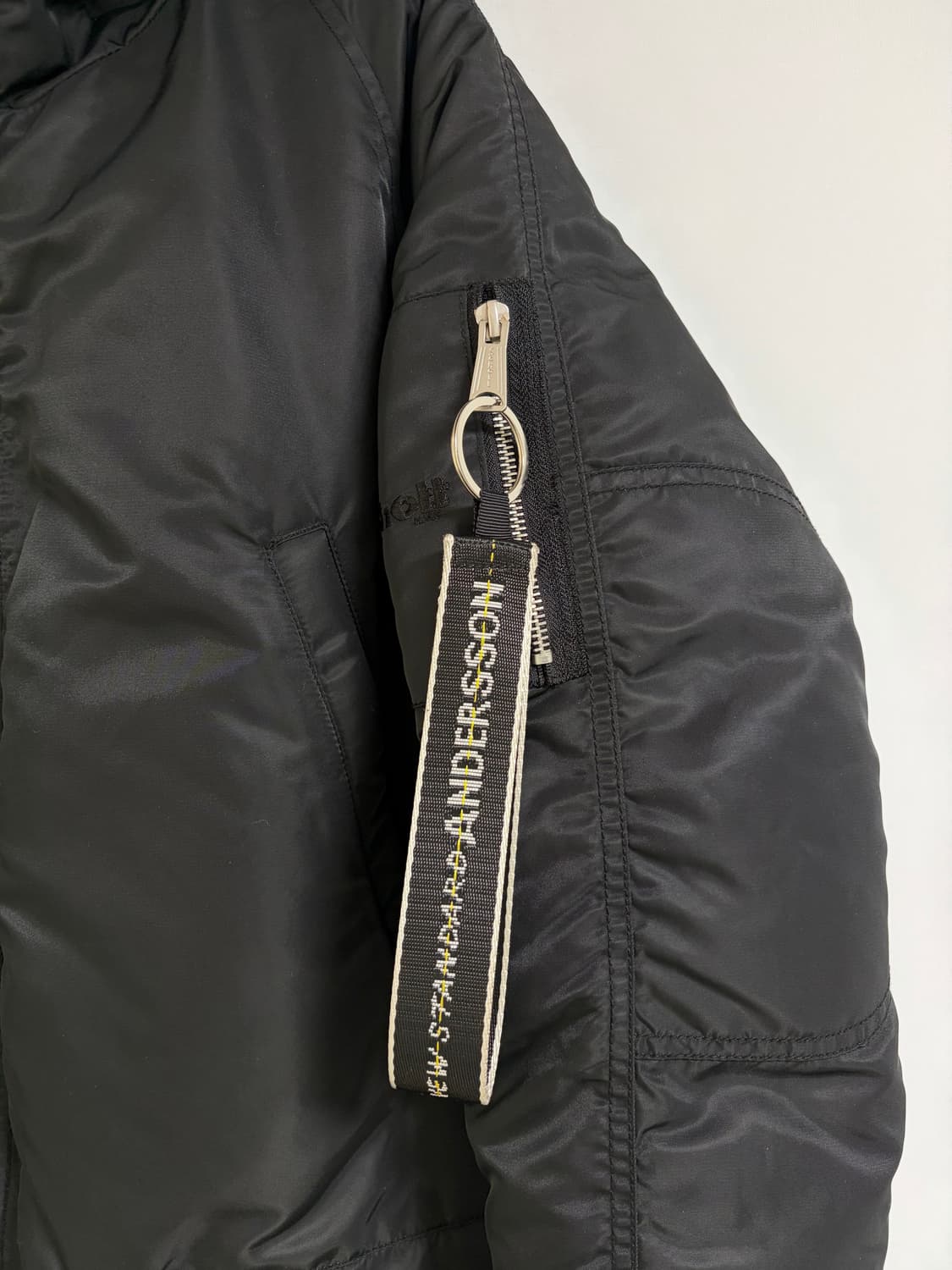 한정판 콜라보! 앤더슨벨 X Schott N.Y.C 유니섹스 다운 파카  상품이미지5