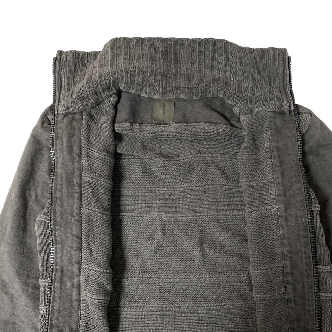 립반윙클 램스울 하이넥 자켓 상품이미지5