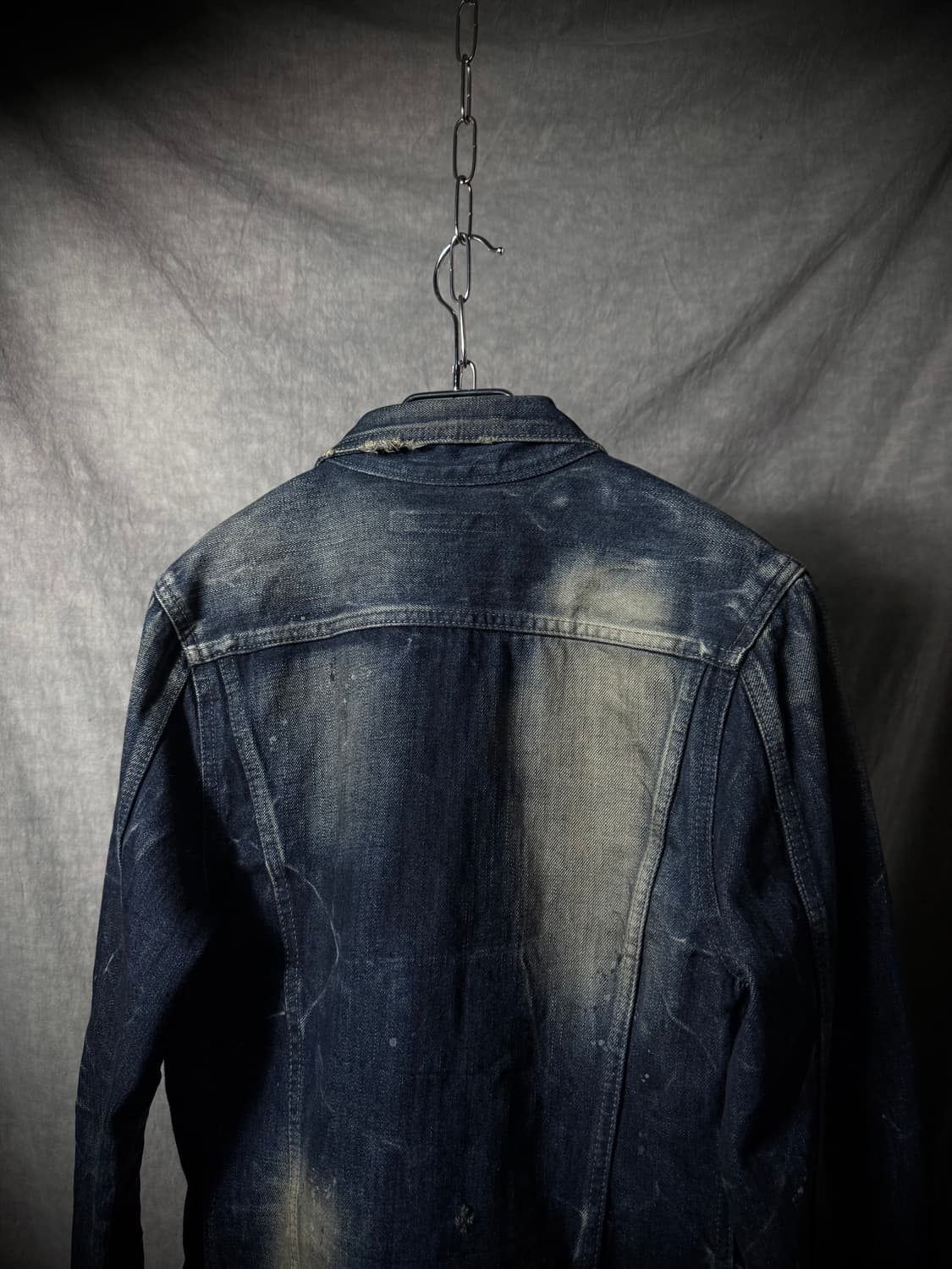 CIVARIZE Distressed Indigo Denim Jacket  상품이미지8