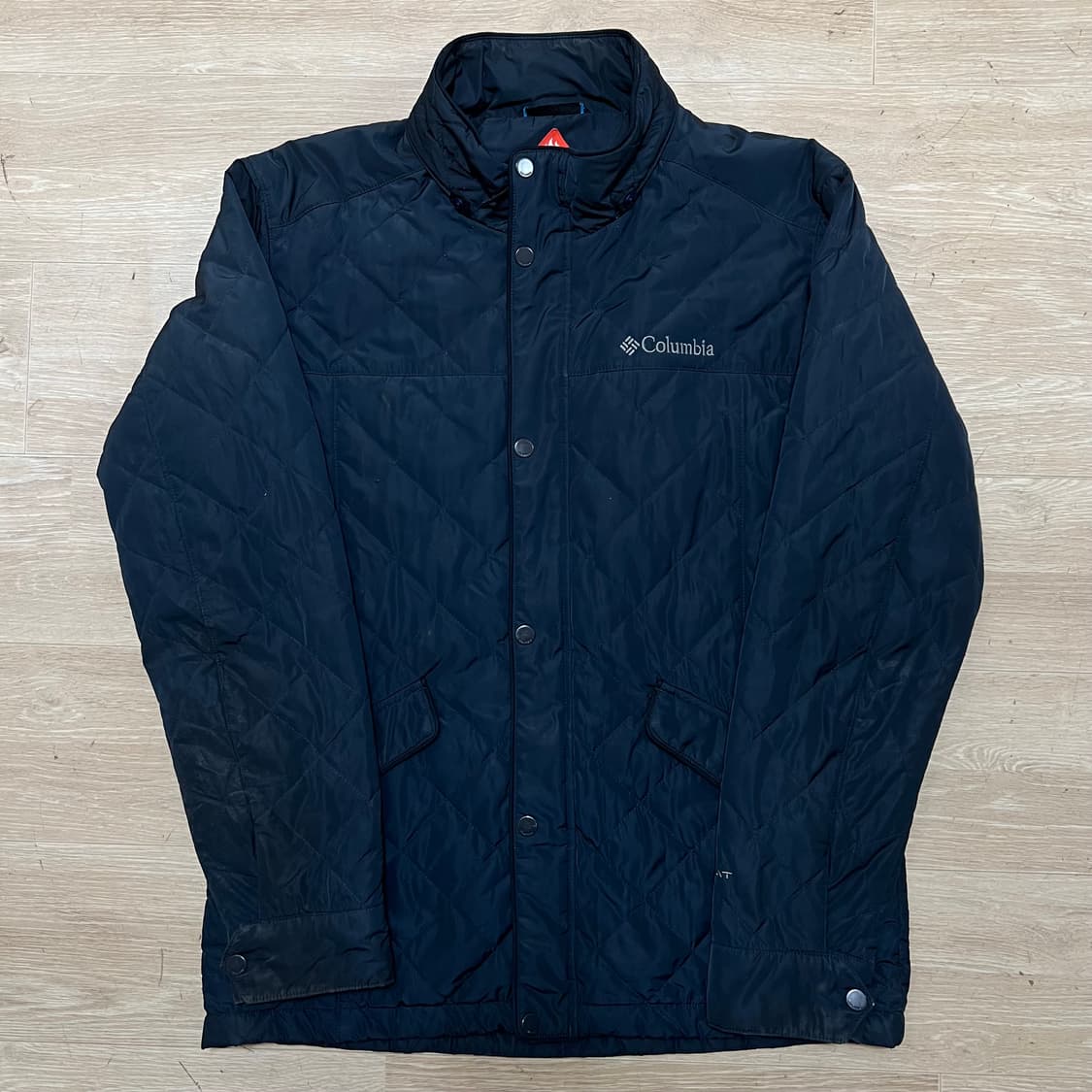컬럼비아 옴니히트 퀼팅 경량패딩 점퍼 [네이비] L/100 상품이미지1