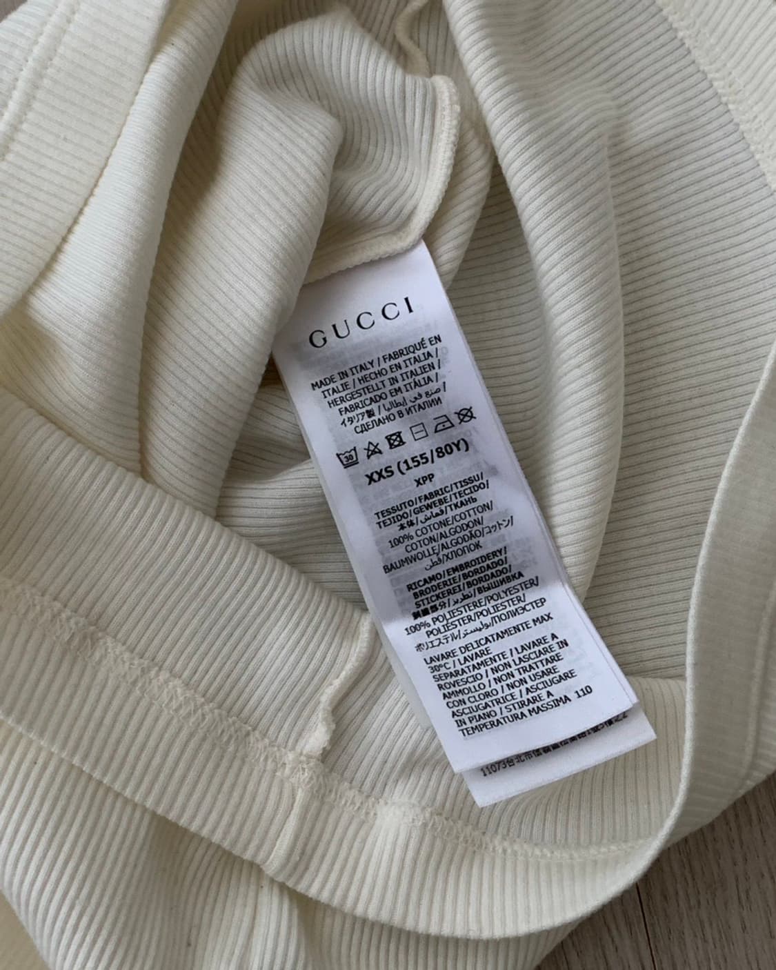 GUCCI X ADIDAS Cotton Tank Top (XXS) 상품이미지3