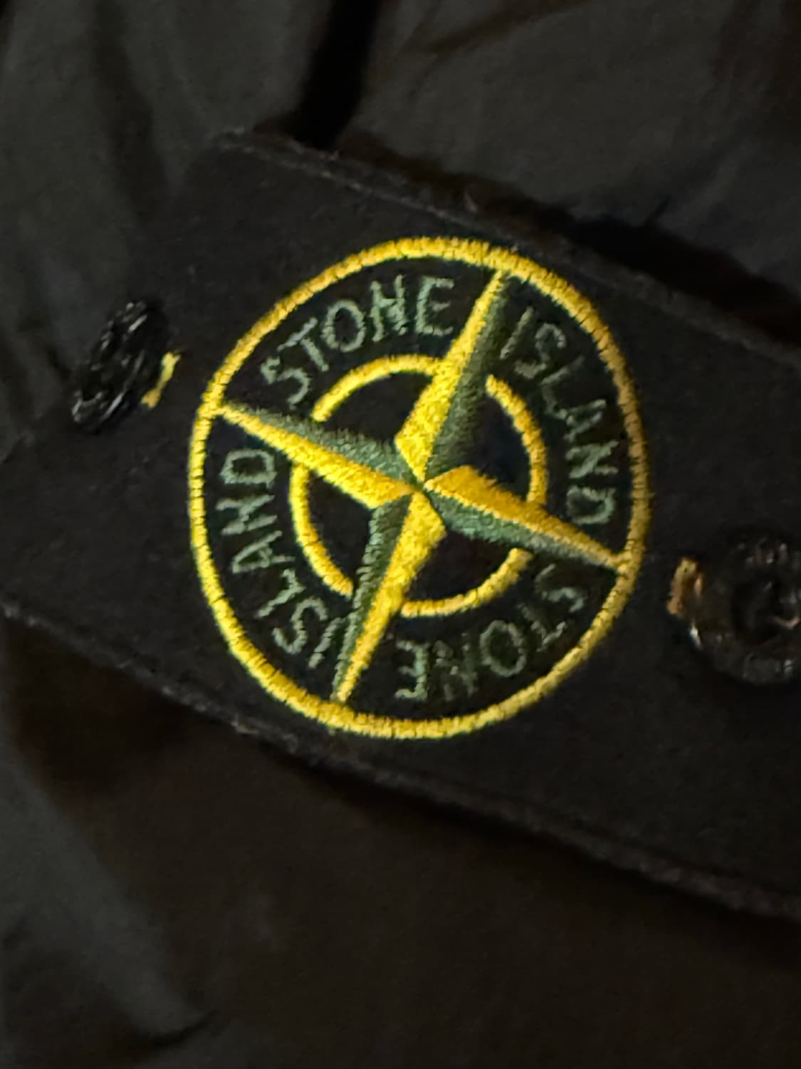 17fw 스톤아일랜드 크링클랩스 패딩 블랙 상품이미지2