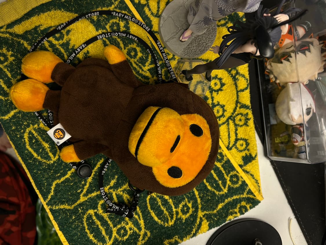 BAPE Baby Milo Mobile Bag Brown 상품이미지1