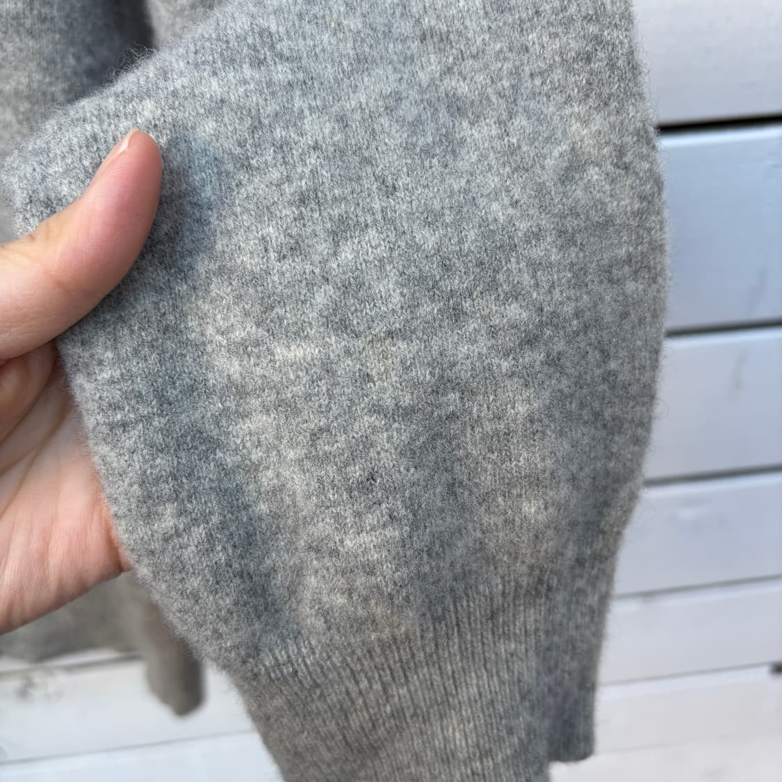 Comme des Garcons 꼼데가르송 울 니트 가디건 상품이미지6