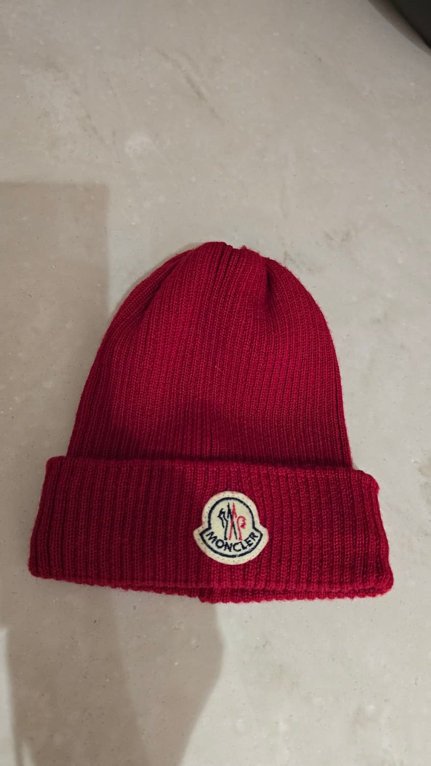 몽클레어 비니 레드 상품이미지1