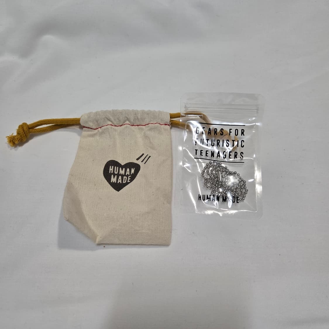 휴먼메이드 애니멀 네클리스 베어 화이트 상품이미지2