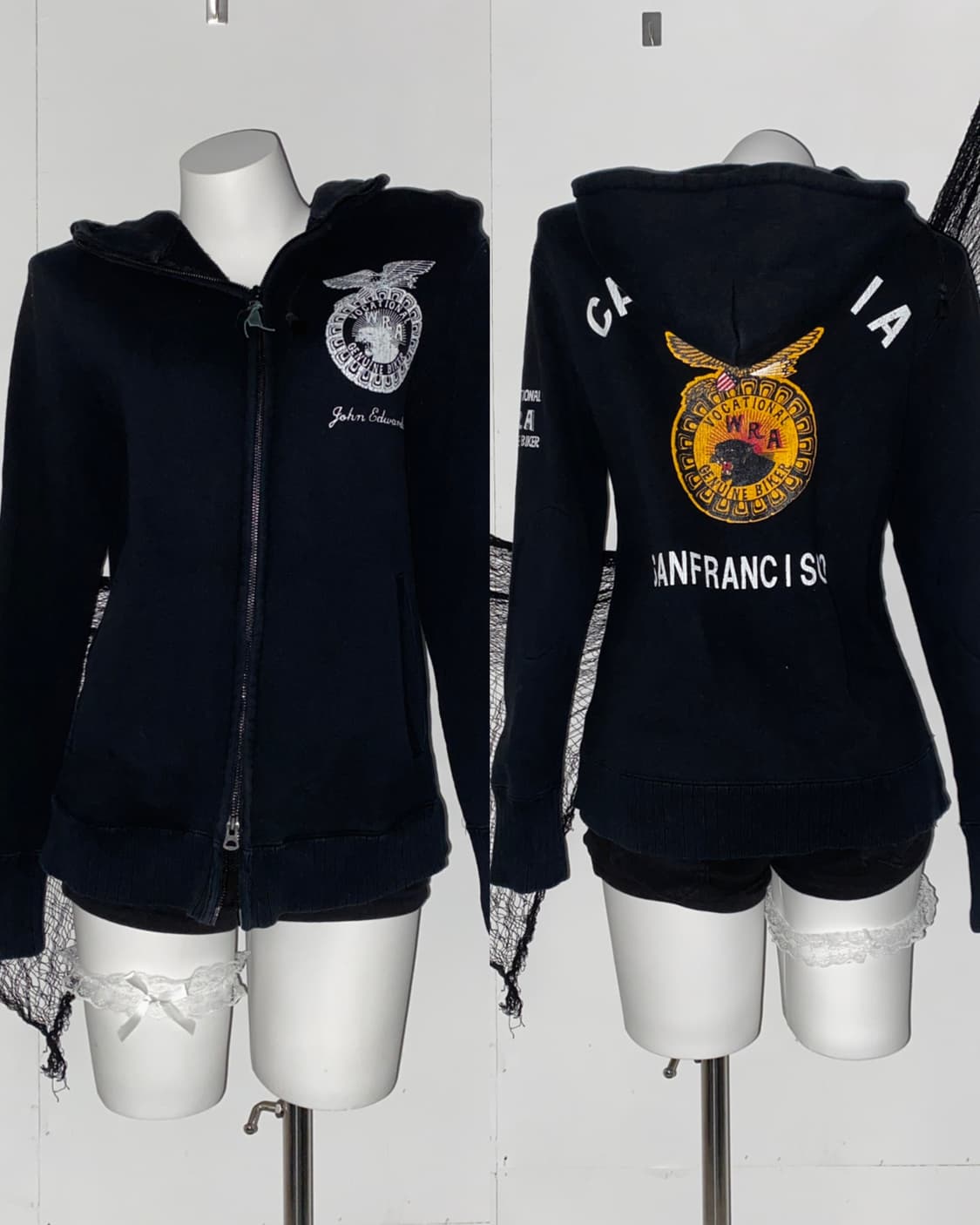 ꒰ঌ y2k 이글 후드집업 ໒꒱ 상품이미지1