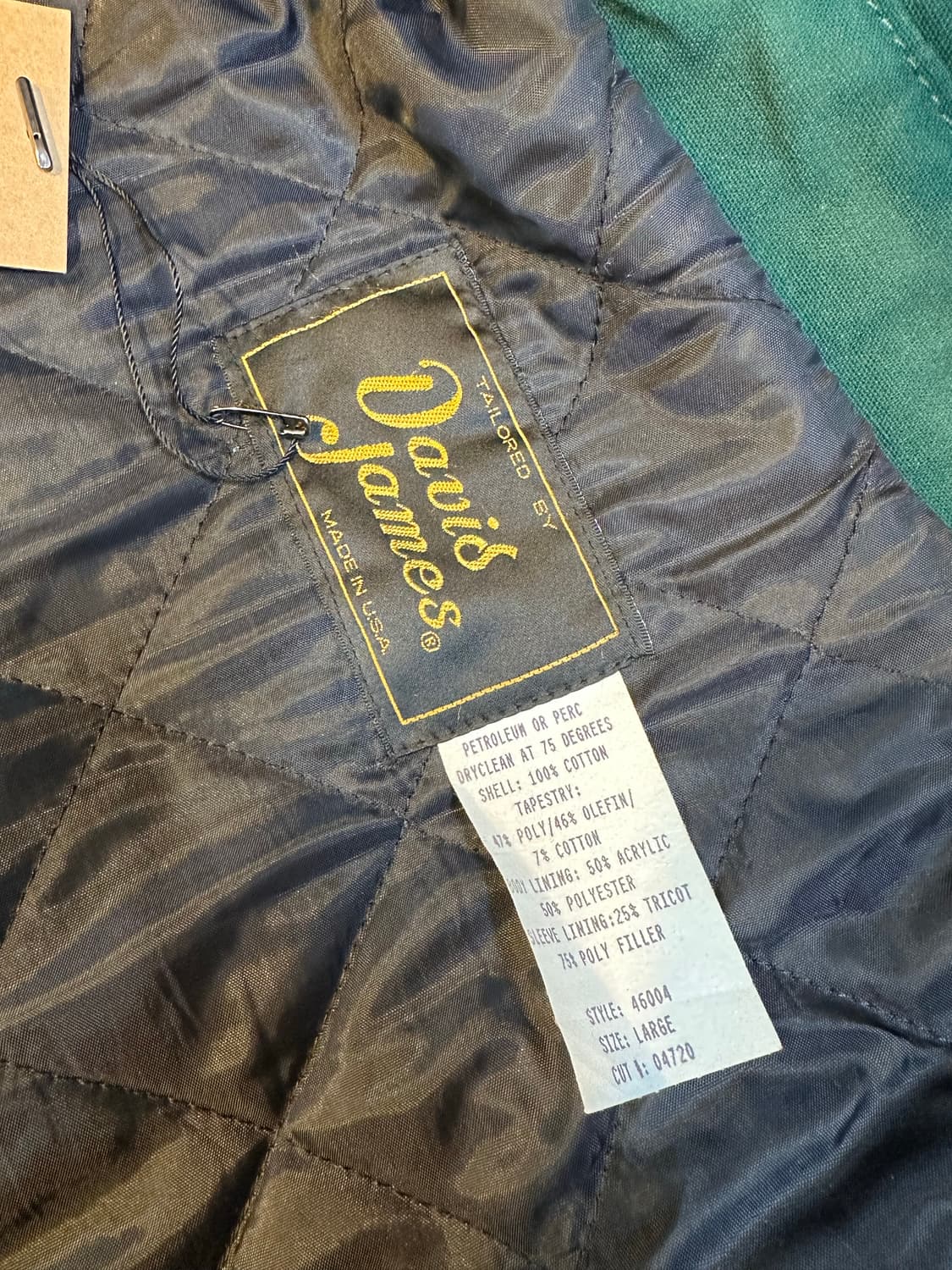 90s David James 아즈텍 웨스턴 붐버 자켓  상품이미지8