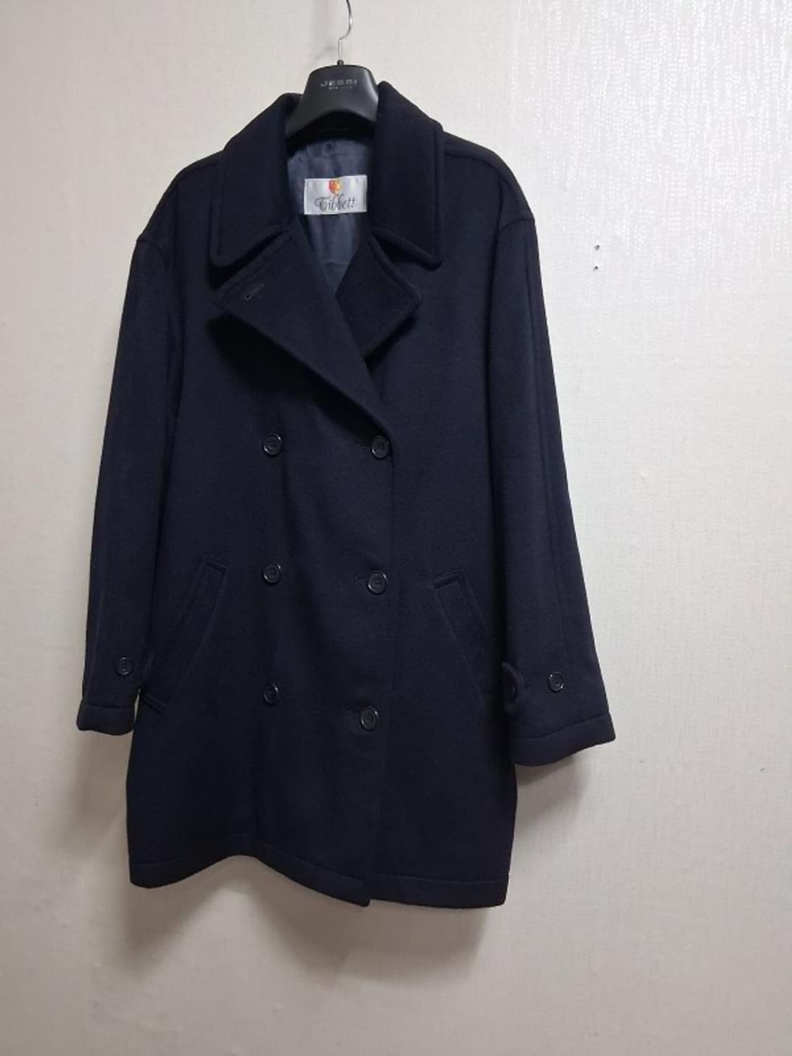 영국산 영국산 Tibbett 네이비캐시미어 더블코트 퓨어캐시미어 66 7 상품이미지1