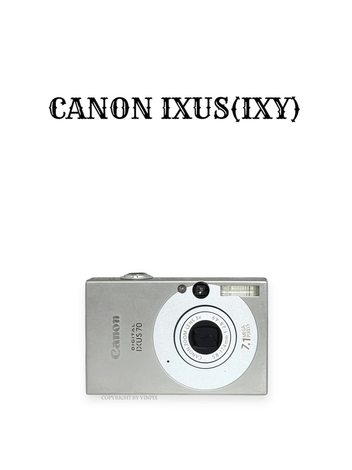캐논 익서스 70(ixus 70) 디지털 카메라 디카 상품이미지1
