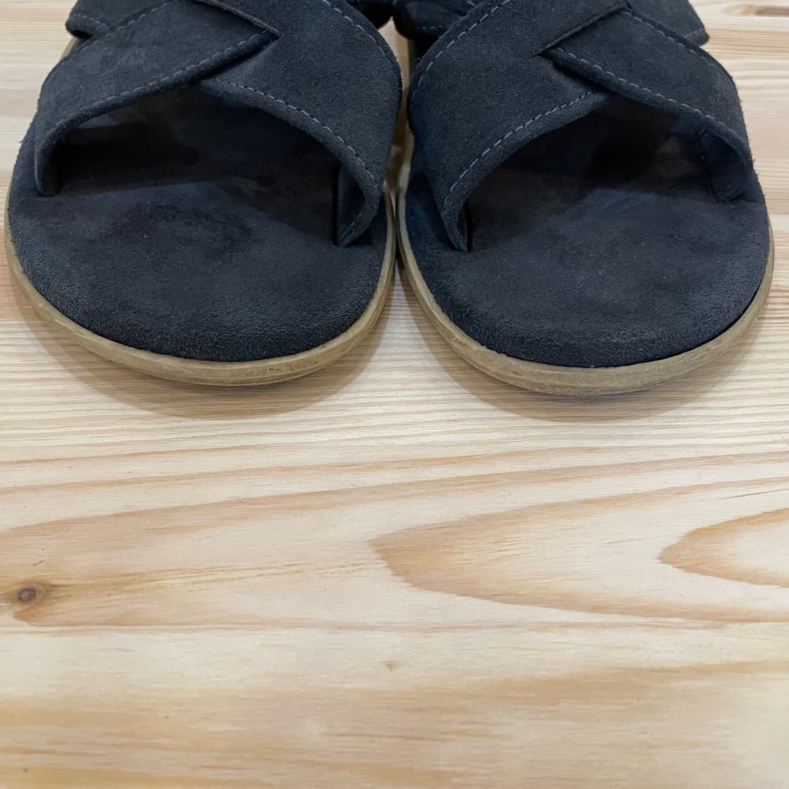 Island Slipper Suede Slide Navy 상품이미지4