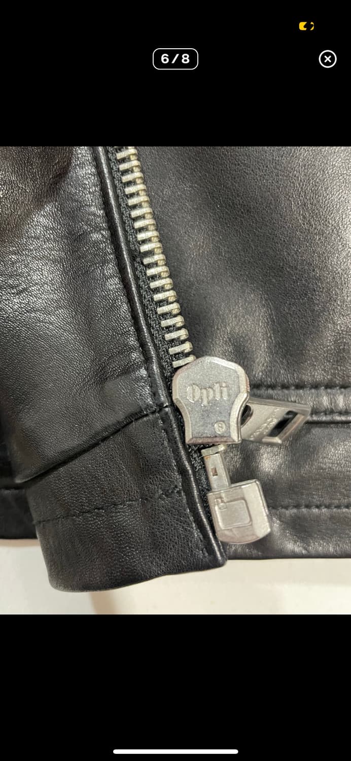 라프시몬스 캘빈클라인 A2 양가죽 자켓 L사이즈 상품이미지6