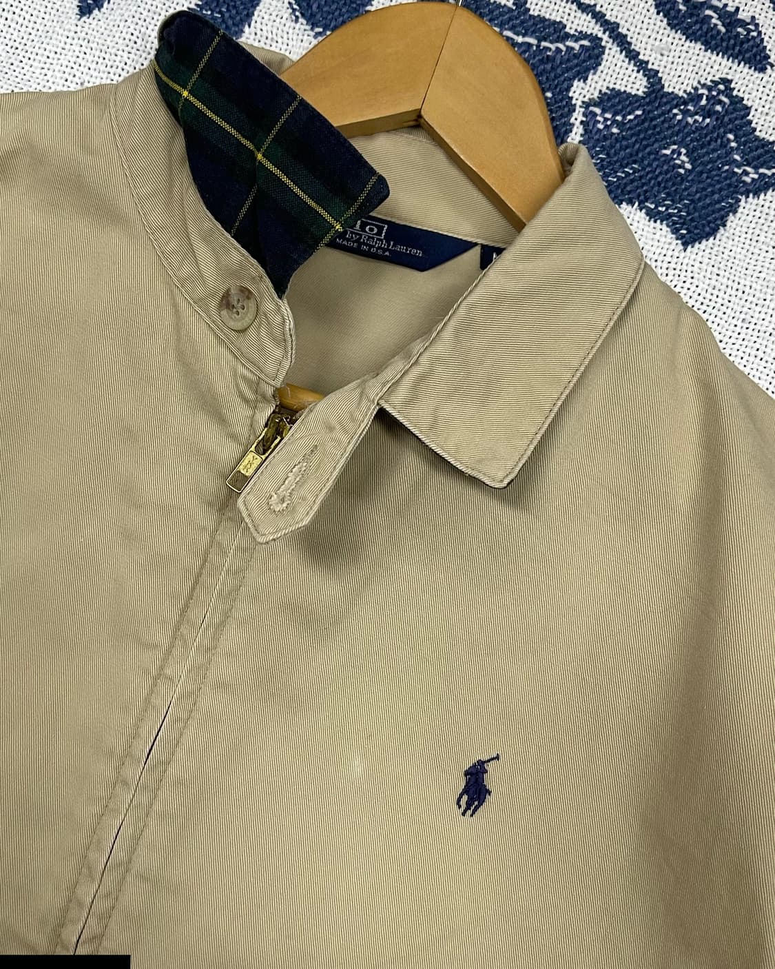 (XL)90'S 폴로 USA 스윙탑 블루종-M2240 상품이미지3