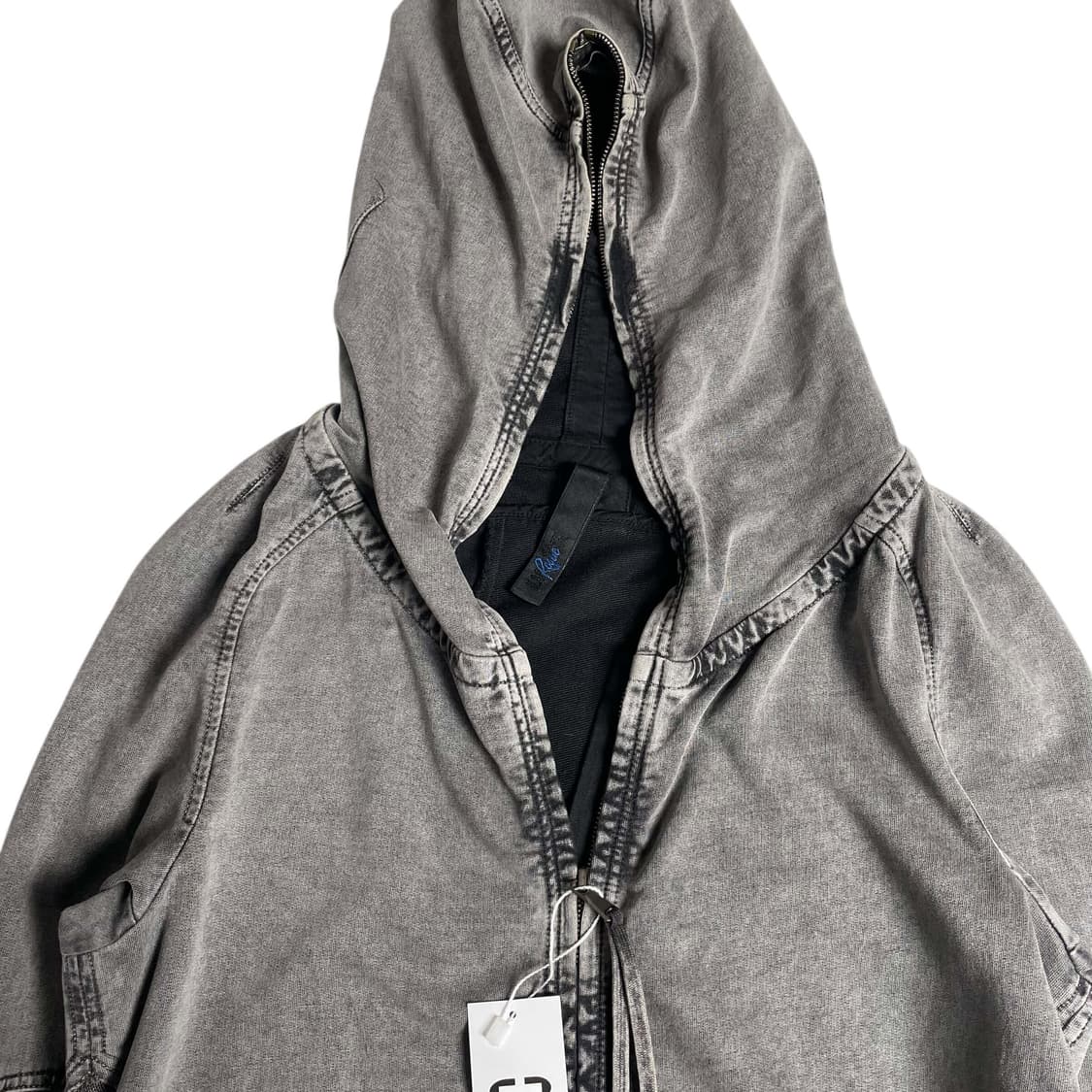 Roque 데님 프린팅 져지 집업 코트 (italy)   상품이미지9