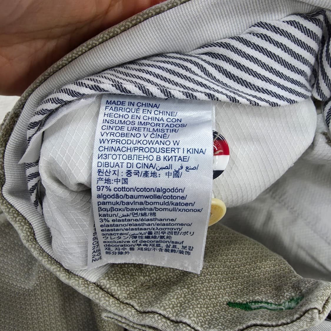 [30] 타미힐피거 코튼 치노팬츠 바지 1229J 상품이미지6