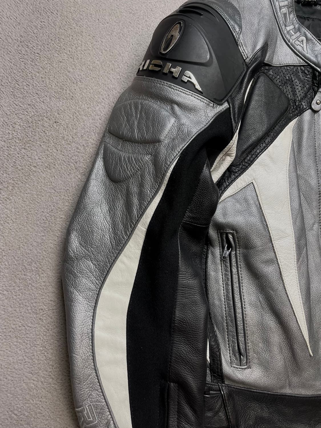 [50] RICHA 크롭 레이싱자켓 -100 바이크자켓 상품이미지10