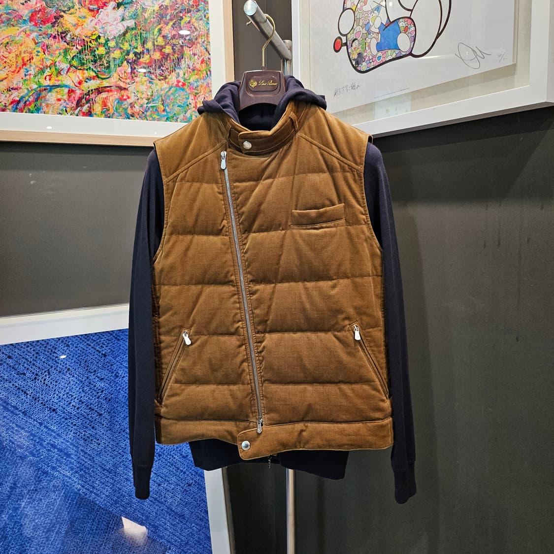 로로피아나 캐시미어 & 실크 신상 후드집업 상품이미지5