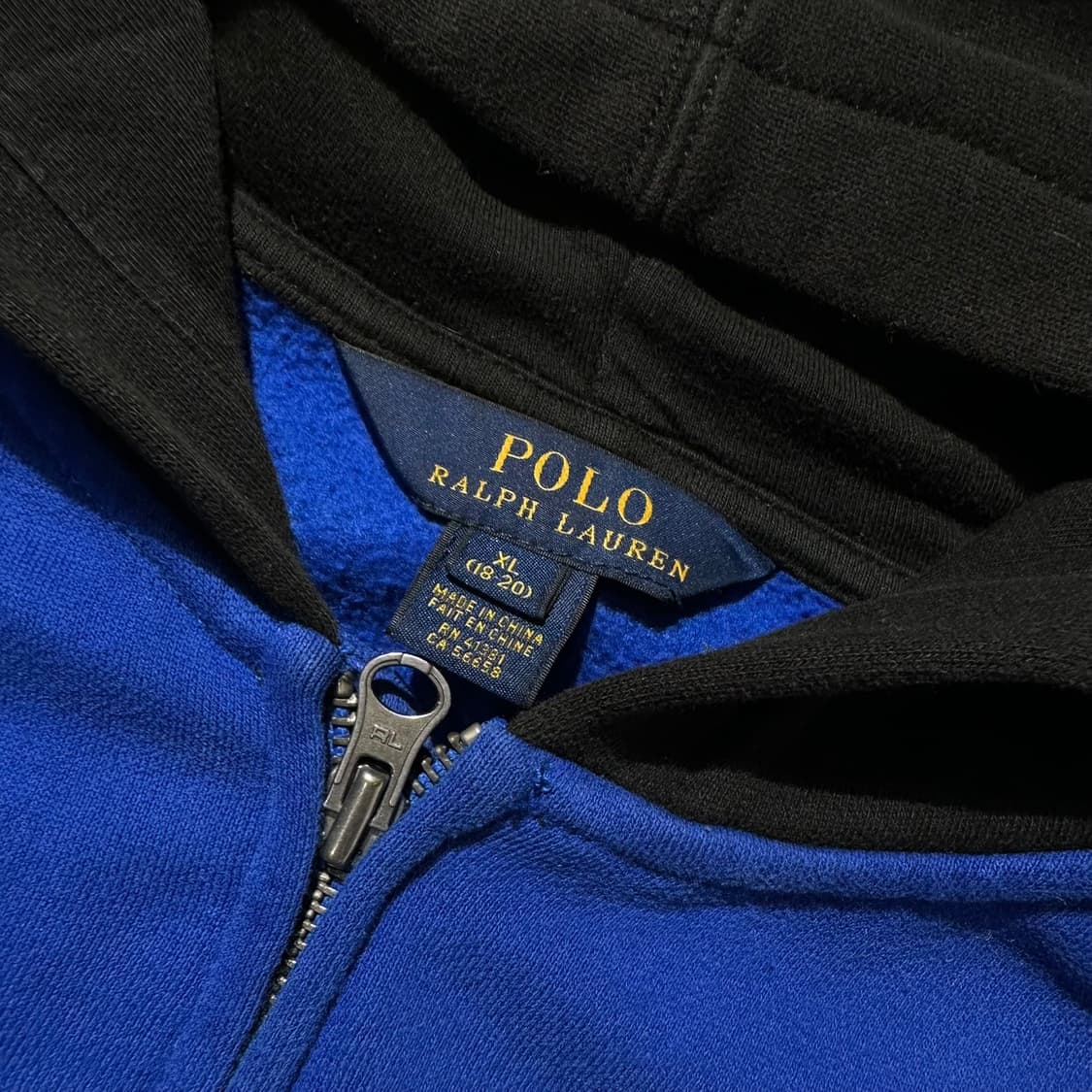 폴로 랄프로렌 빅포니 사이드라인 후드집업 상품이미지4