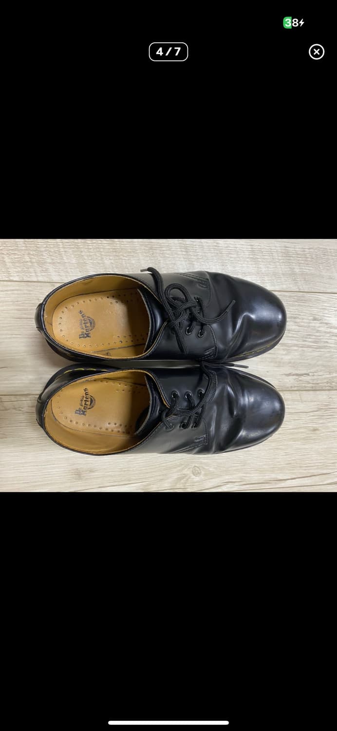 닥터마틴 1461 스무스 블랙240 상품이미지4