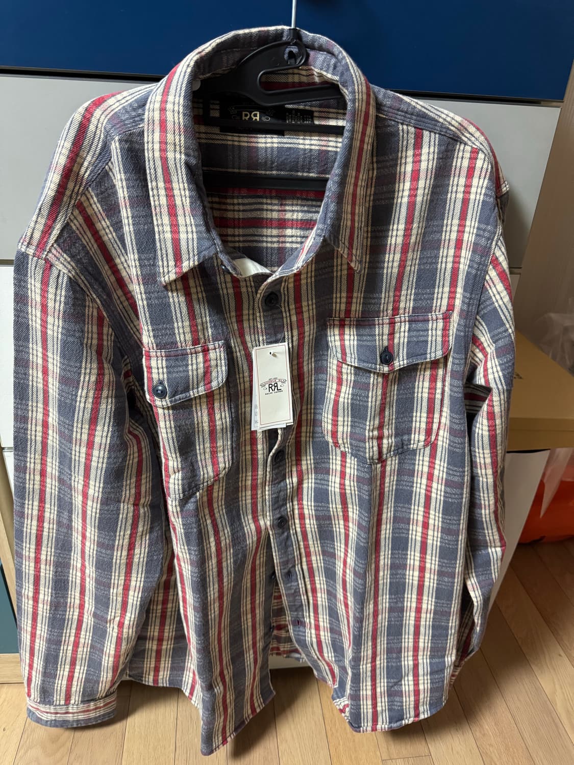 rrl 신상 플래드 셔츠 xxl  상품이미지2