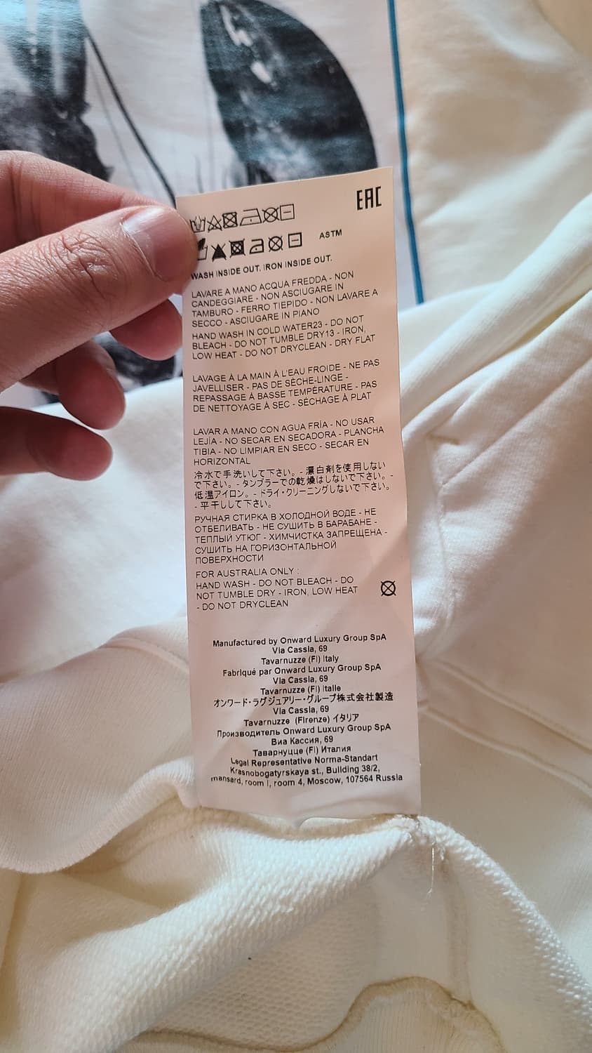 OAMC 후디 티셔츠 상품이미지6