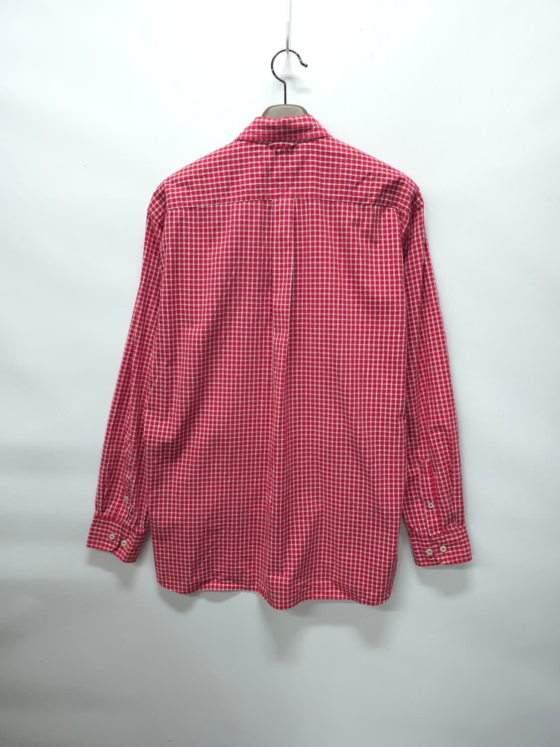 타미힐피거 클래식 레드 체크 버튼다운 셔츠(110) 상품이미지8