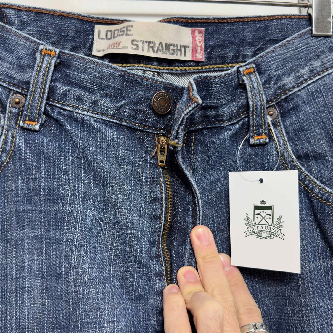 리바이스 569 데님팬츠 W33 L32 상품이미지4