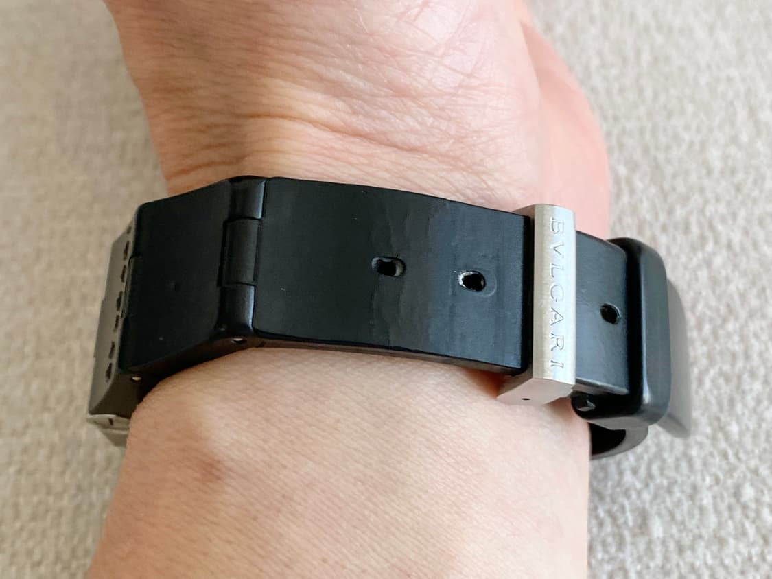 불가리 디아고노 스쿠버 SD38S 오토메틱 38mm 러버타입 상품이미지4