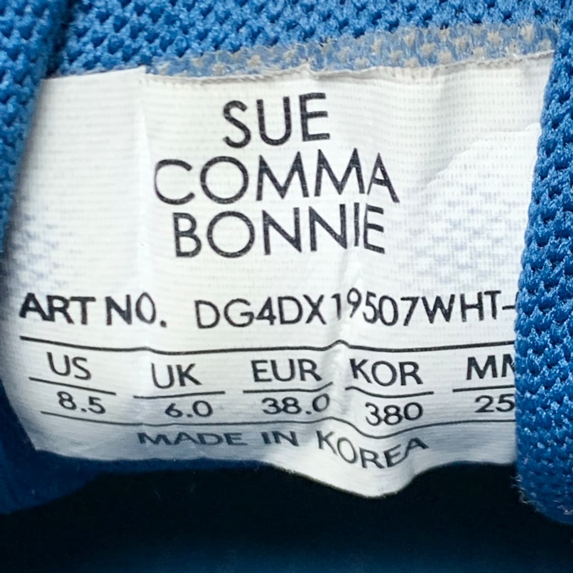 [250/정품] SUECOMMABONNIE 슈콤마보니 퀸즈 운동화신발 상품이미지8